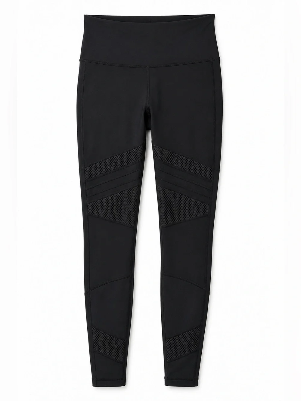 Lululemon Wunder Under Mix & Mesh High Rise 28” Leggings Black Size 6